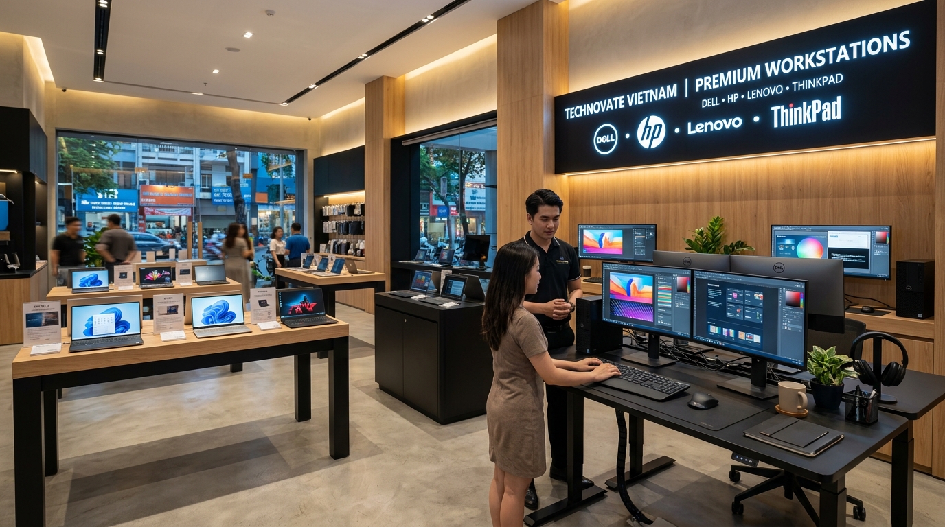 Showroom Vi Tính An Tâm - Máy Tính Doanh Nghiệp Tuyển Chọn